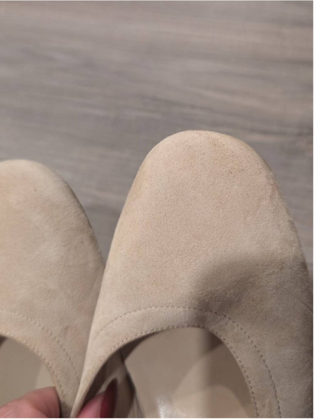 Everlane | The Day Heel In Light Taupe Suede - Picture 7 of 13